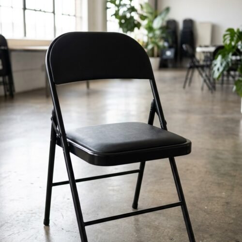 Commercial-Grade Padded Metal Folding Chair