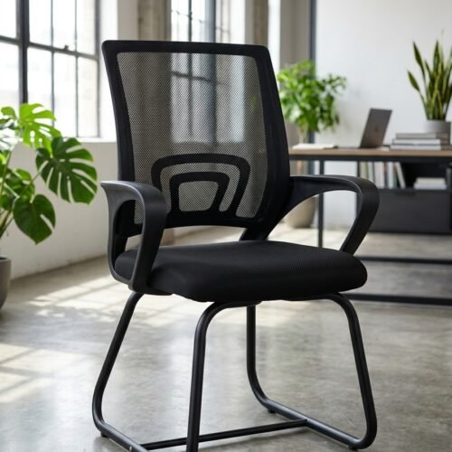 Modern Ergonomic Mesh Swivel Task Chair with Lumbar Support