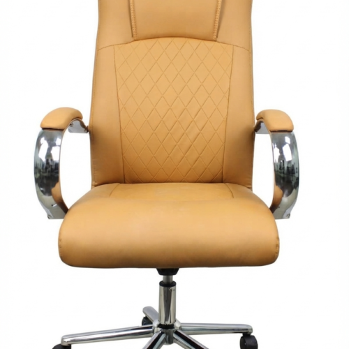 Tan Leather Executive Office Chair